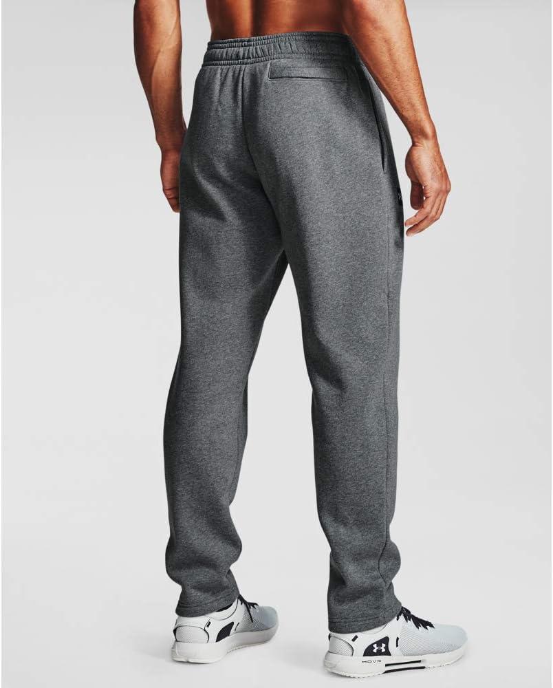 image:imageUnder Armour Mens Rival Fleece PantsPitch Gray Light Heather 012Onyx White