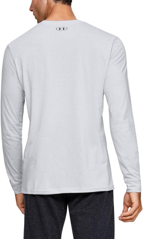 image:imageUnder Armour Mens Sportstyle Left Chest LongSleeve TShirtHalo Gray 014Black