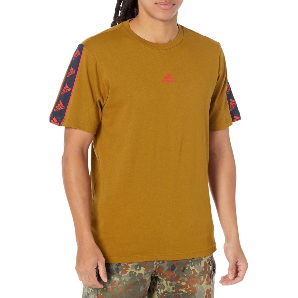 image:imageAdidas Mens Brandlove TShirtBronze Strata