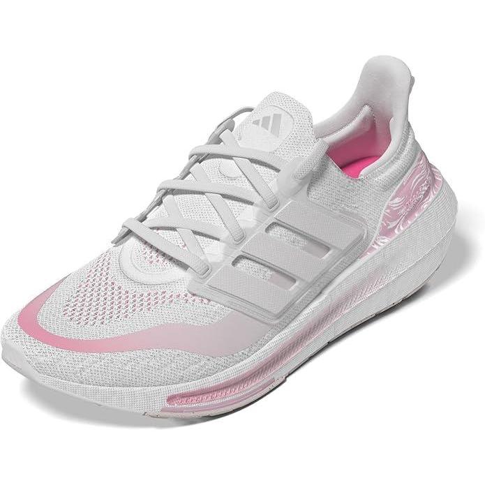 image:imageAdidas Womens Ultraboost Light Running ShoesSneakerChalk WhiteChalk WhiteClear Pink