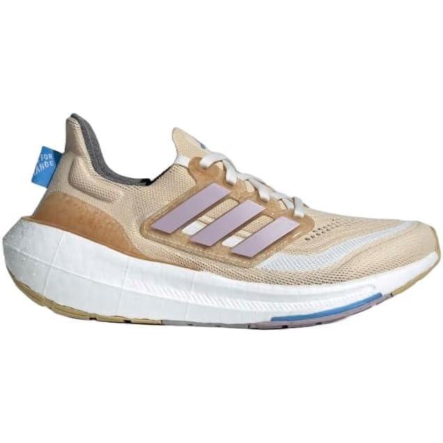image:imageAdidas Womens Ultraboost Light Running ShoesSneakerCrystal SandPreloved FigBlue Burst