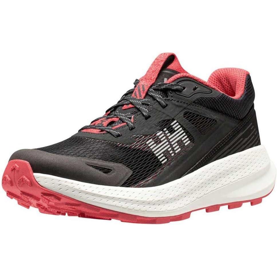 image:imageHellyHansen Skyhawk Trail Running Shoes for Women Lightweight Cushioned High Energy Return Protective Toe amp Heel Caps990 BlackSunset Pink