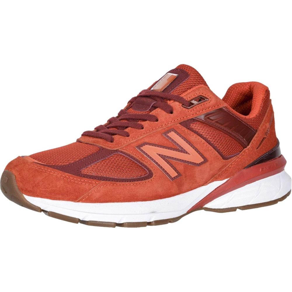 image:imageNew Balance Mens 990 V5 Running ShoesMolten LavaFireball