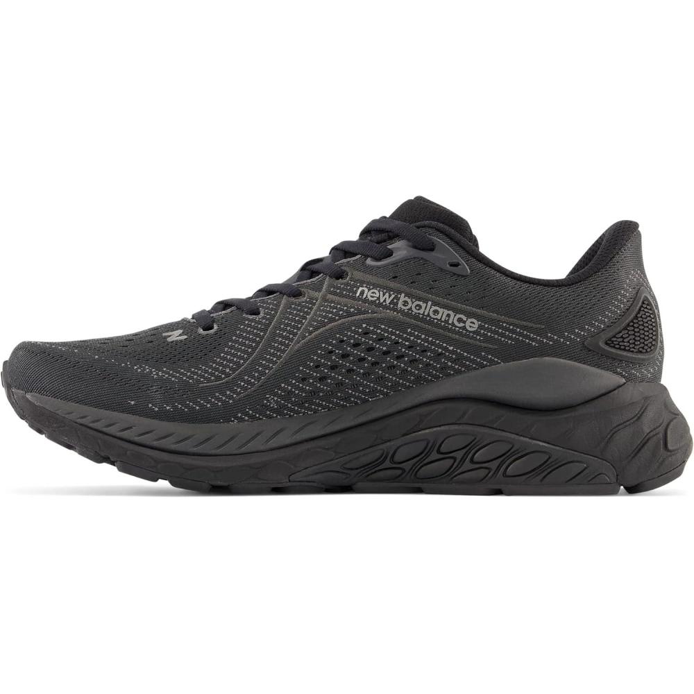 image:imageNew Balance Mens Fresh Foam 1080v6 Running ShoeBlackPhantomBlack Metallic