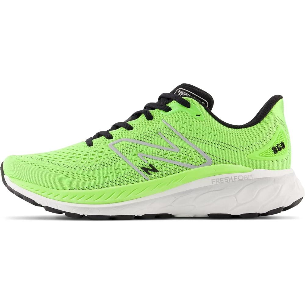 image:imageNew Balance Mens Fresh Foam 1080v6 Running ShoePixel GreenBlackSilver Metallic