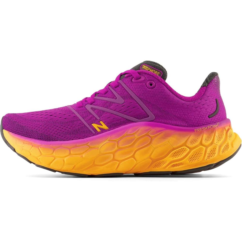 image:imageNew Balance Mens Fresh Foam 1080v6 Running ShoePurple PunchHot Marigold