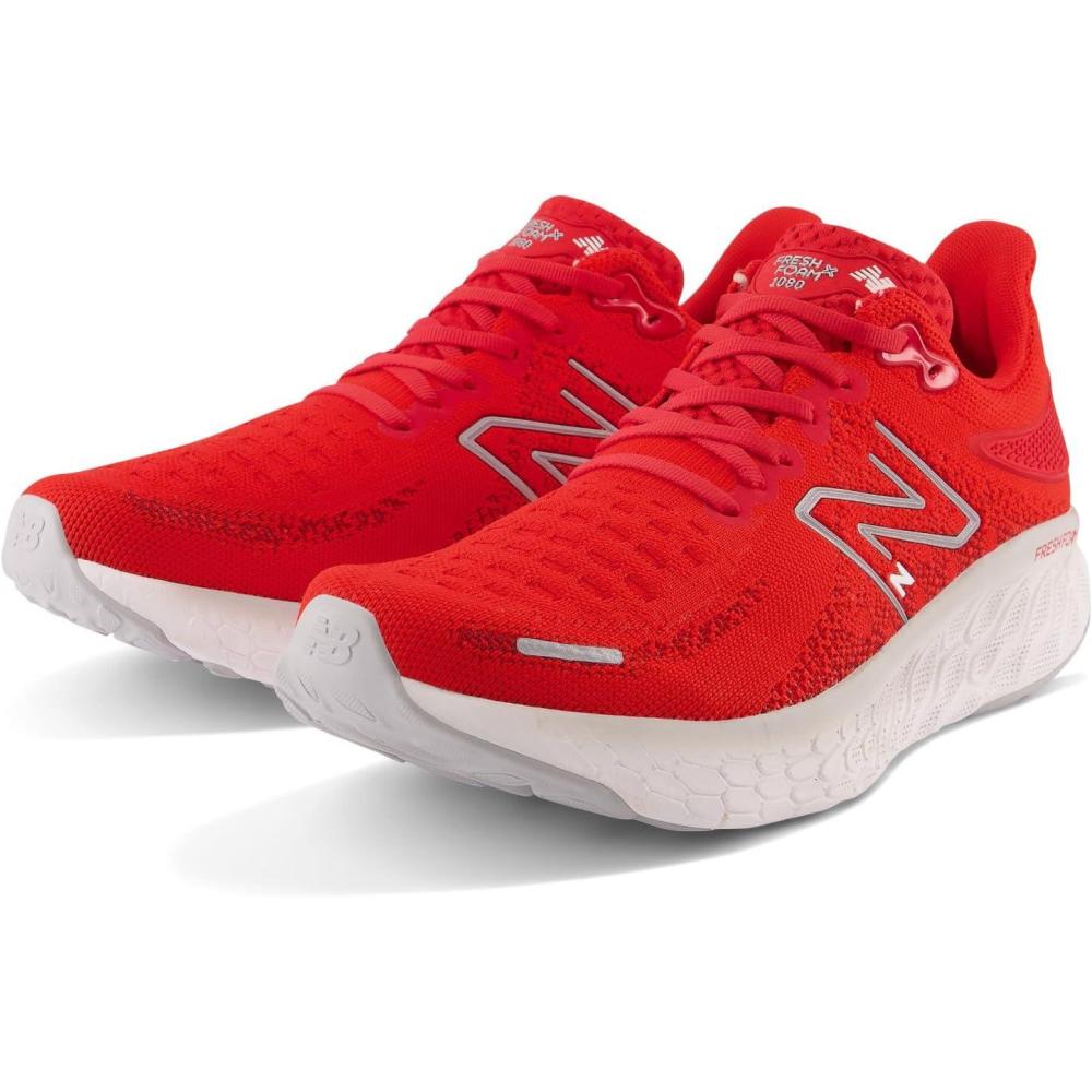 image:imageNew Balance Mens Fresh Foam 1080v6 Running ShoeRedRougered