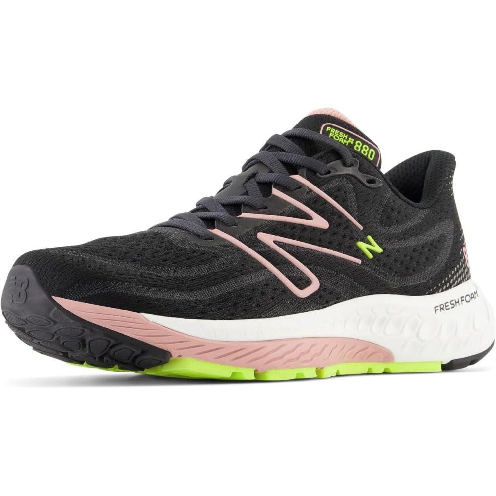 image:imageNew Balance Mens Fresh Foam X 880 V13 Running ShoesBlackPink Moon