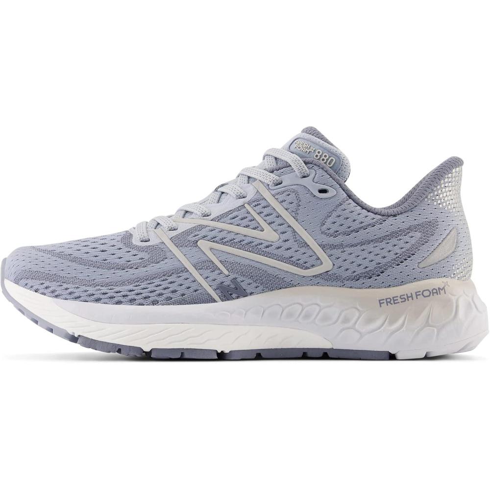 image:imageNew Balance Mens Fresh Foam X 880 V13 Running ShoesLight Arctic GreyArctic GreyLight Silver Metallic