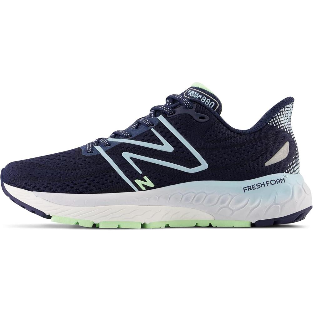 image:imageNew Balance Mens Fresh Foam X 880 V13 Running ShoesNb NavyBleach BlueGreen Aura