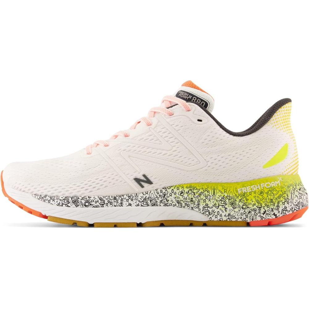 image:imageNew Balance Mens Fresh Foam X 880 V13 Running ShoesWhiteCosmic Pineapple
