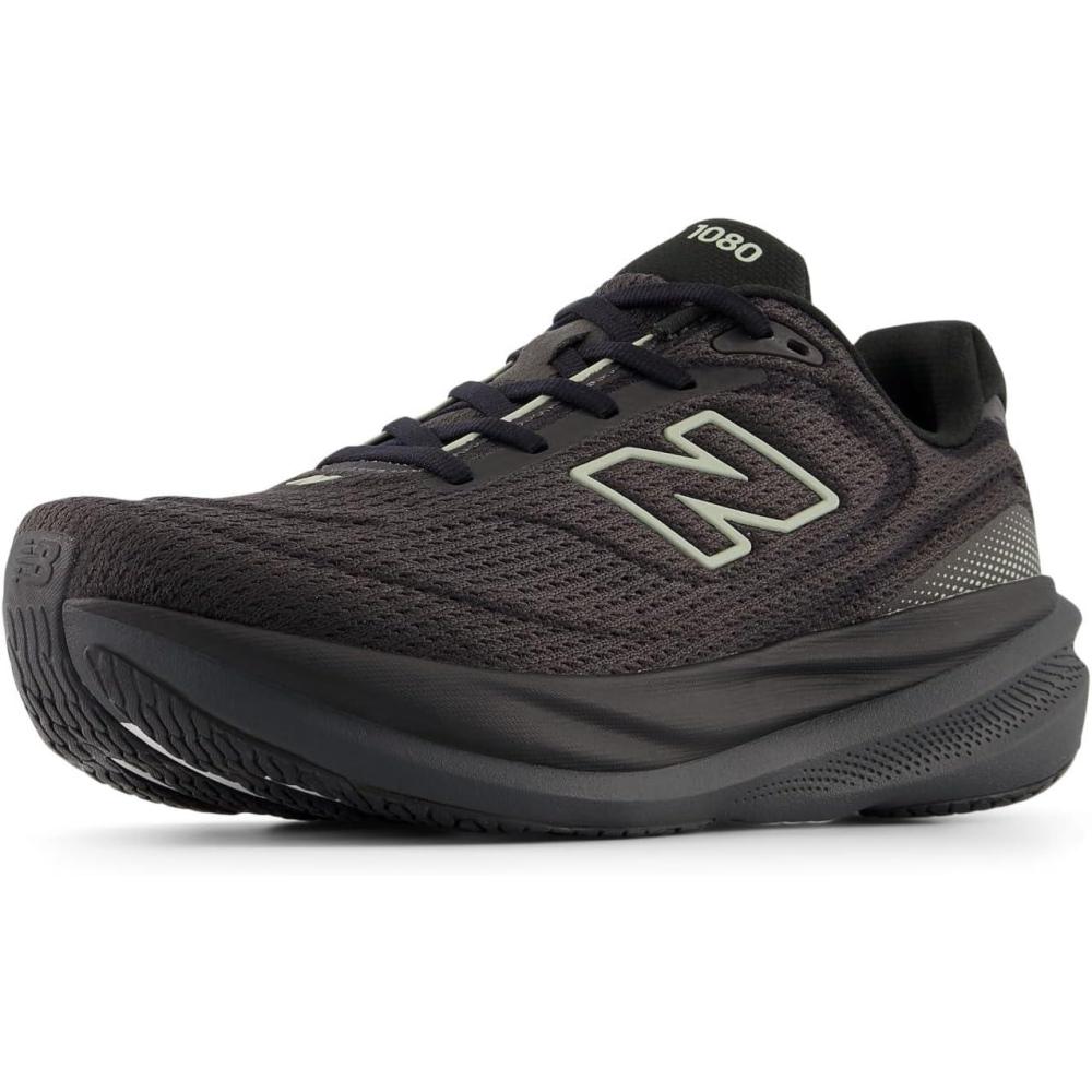 image:imageNew Balance Womens 1080 V15 Running ShoeBlackOlivine