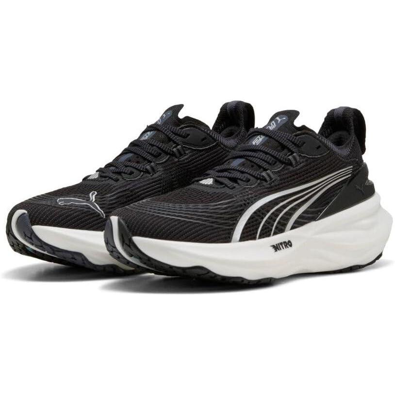 image:imagePuma Womens Foreverrun Nitro 2 Running ShoesBlackWhite