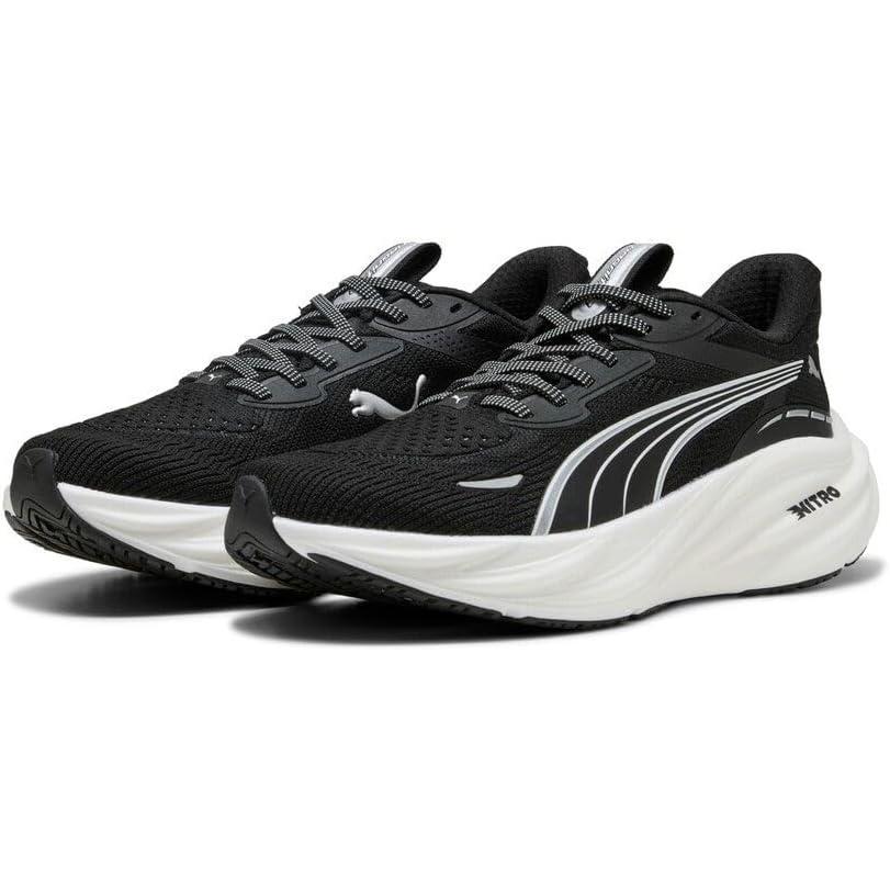 image:imagePuma Womens Magnify Nitro 3 Running ShoesBlackWhite