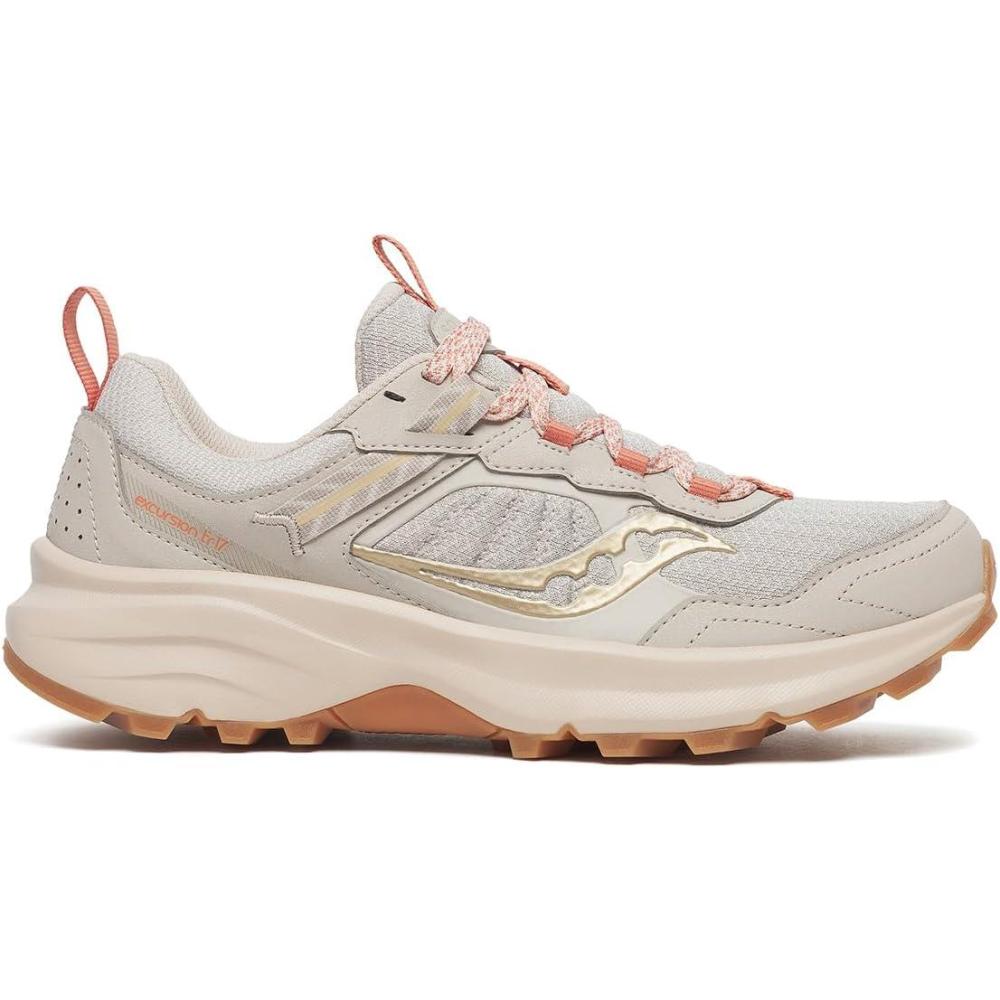 image:imageSaucony Womens Excursion Tr17 Hiking ShoesOatClay