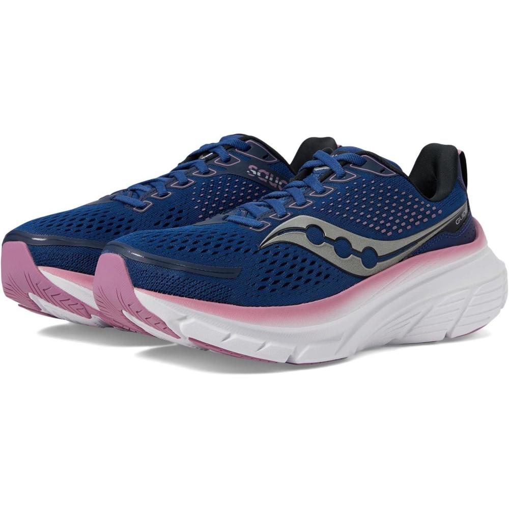 image:imageSaucony Womens Guide 17 Running SneakersNavyOrchid