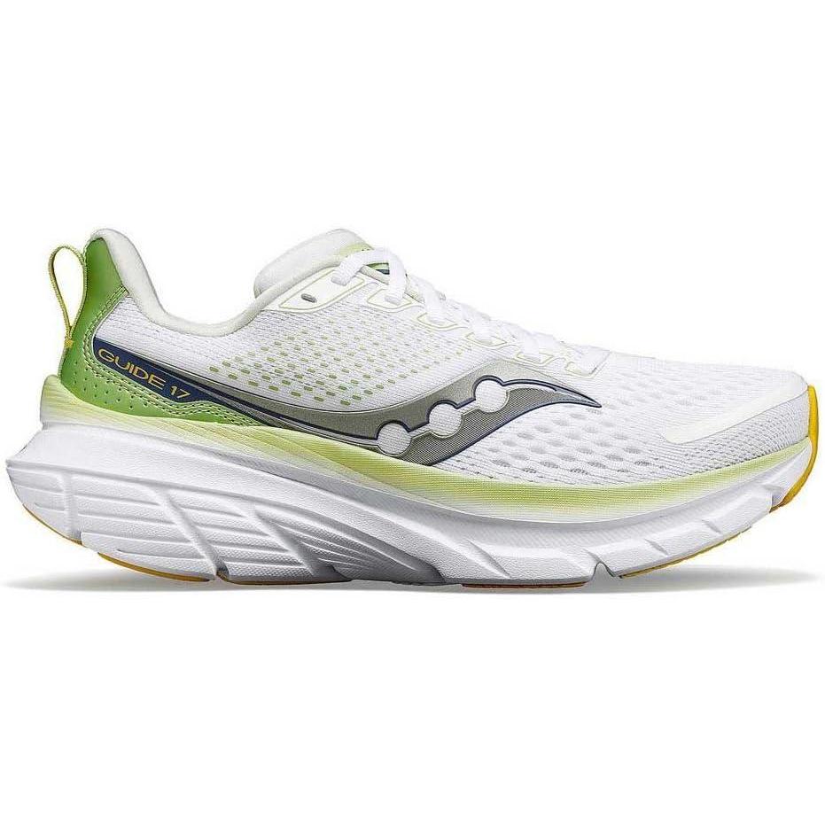 image:imageSaucony Womens Guide 17 Running SneakersWhiteFern