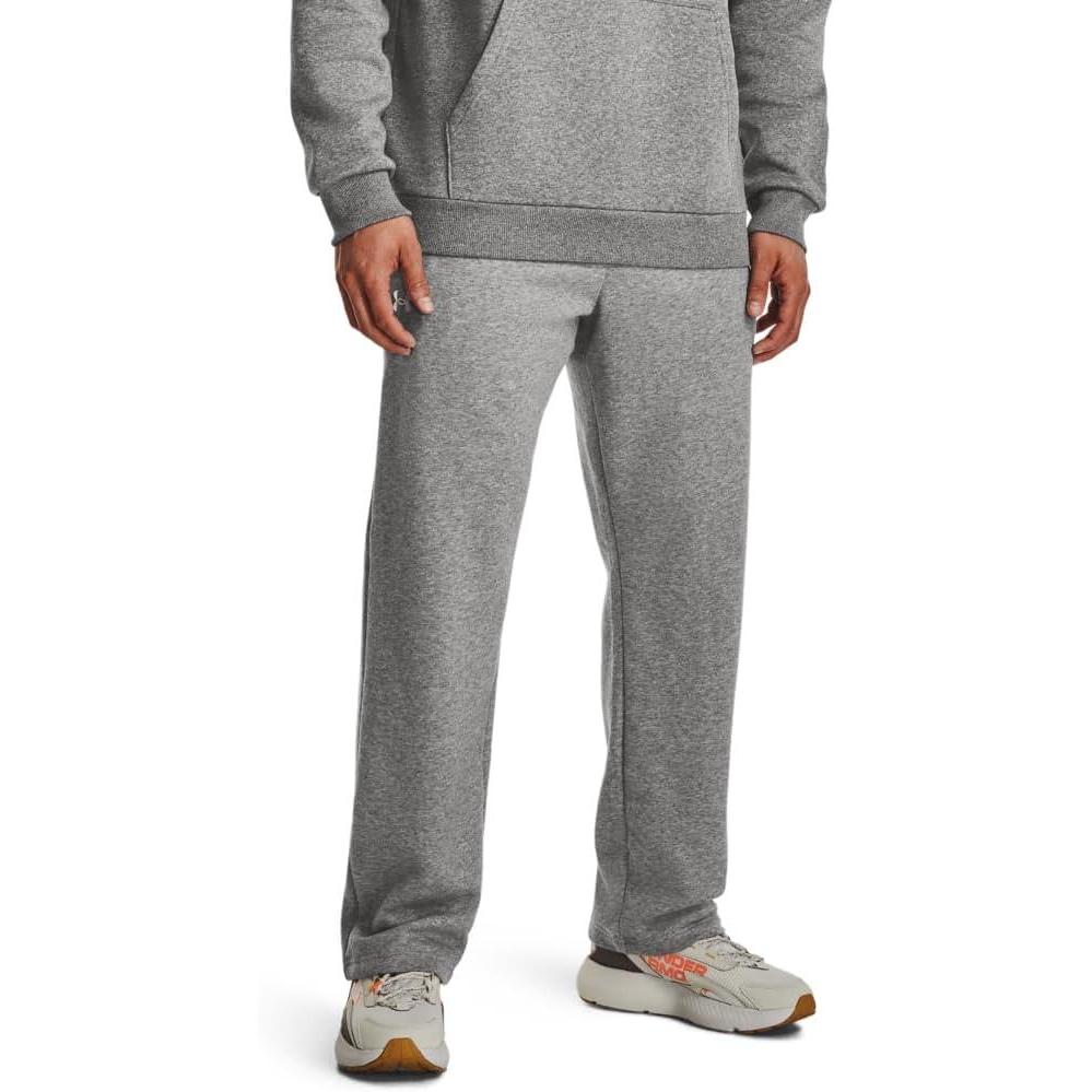 image:imageUnder Armour Mens Rival Fleece Pants025 Castlerock Light Heather White