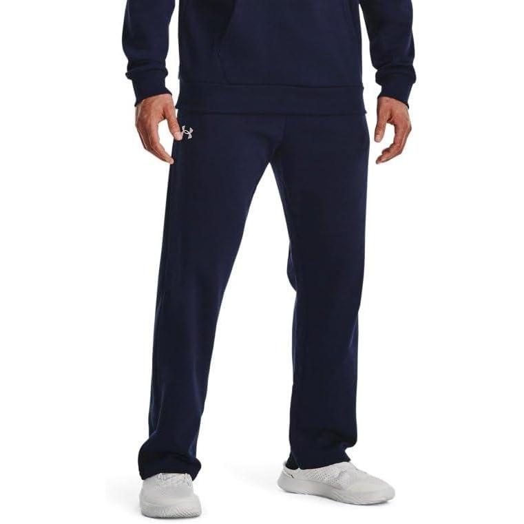 image:imageUnder Armour Mens Rival Fleece Pants410 Midnight Navy White