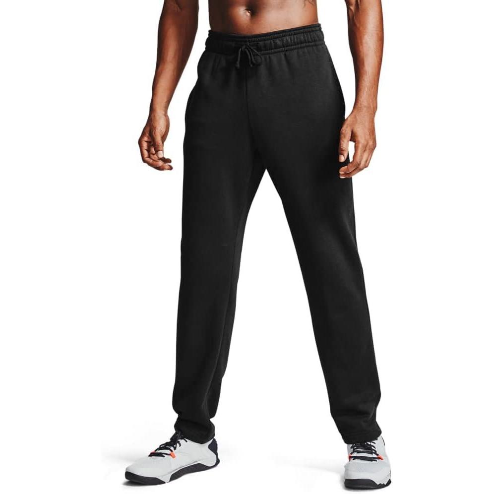 image:imageUnder Armour Mens Rival Fleece PantsBlack 001Onyx White