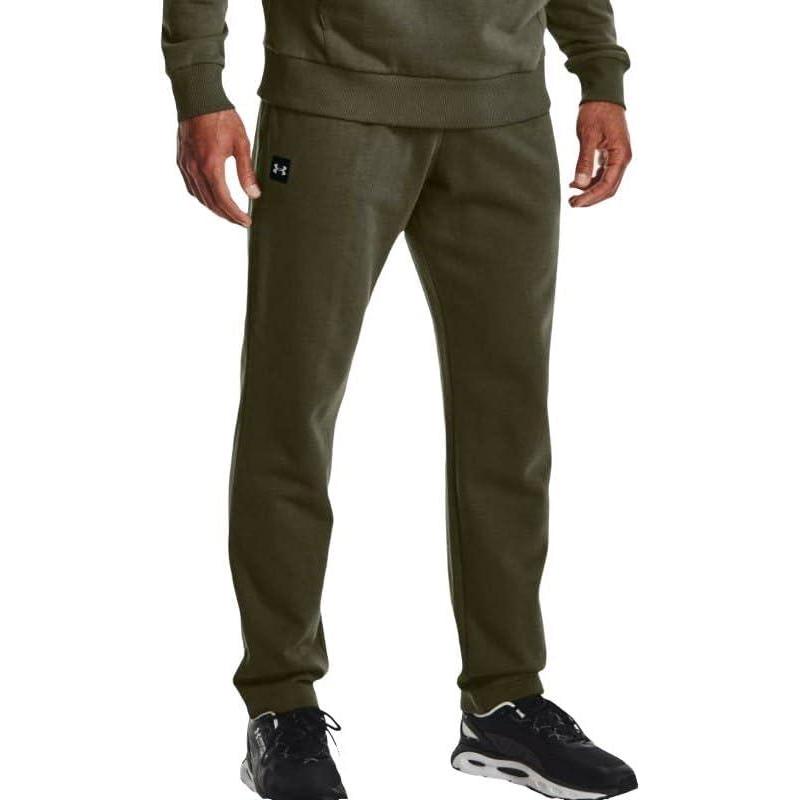 image:imageUnder Armour Mens Rival Fleece PantsMarine Od Green 390Onyx White