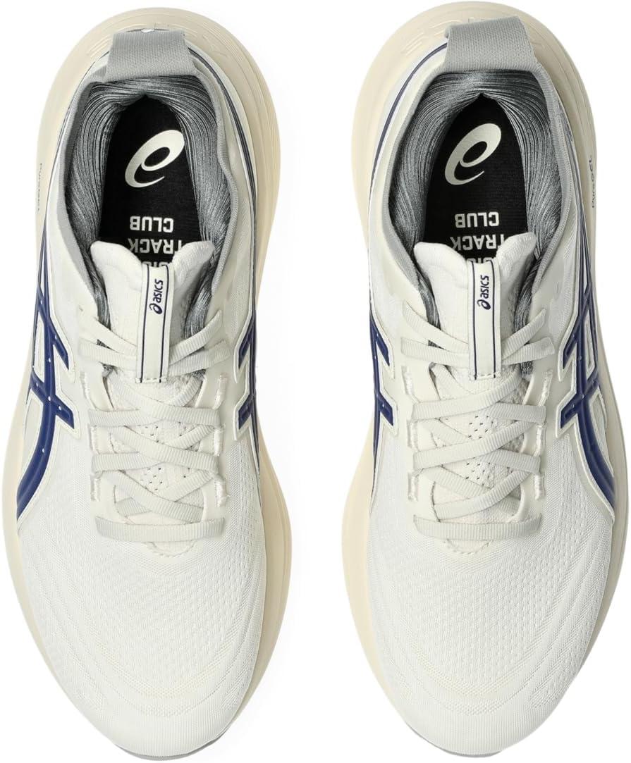 image:imageASICS Mens GelNimbus 27 Running ShoesBirchIndigo Blue