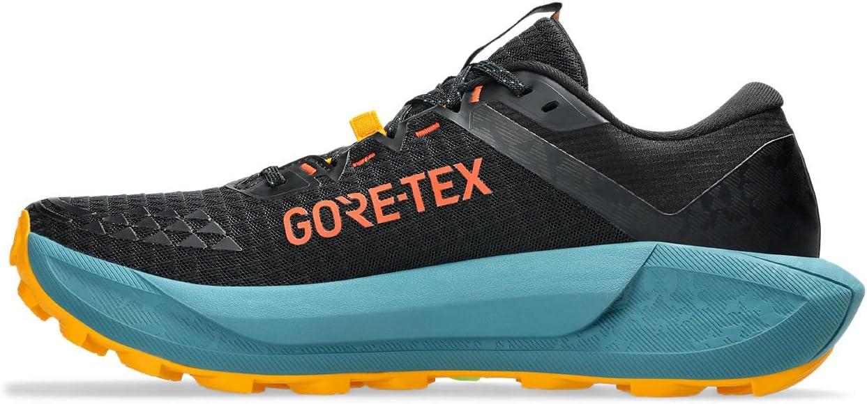 image:imageASICS Mens GelNimbus 27 Running ShoesBlack Atlan Blue