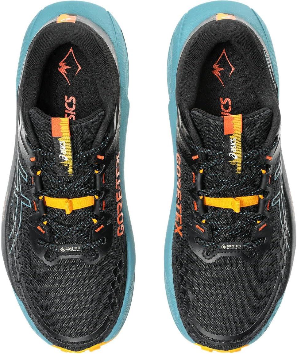 image:imageASICS Mens GelNimbus 27 Running ShoesBlack Atlantis Blue