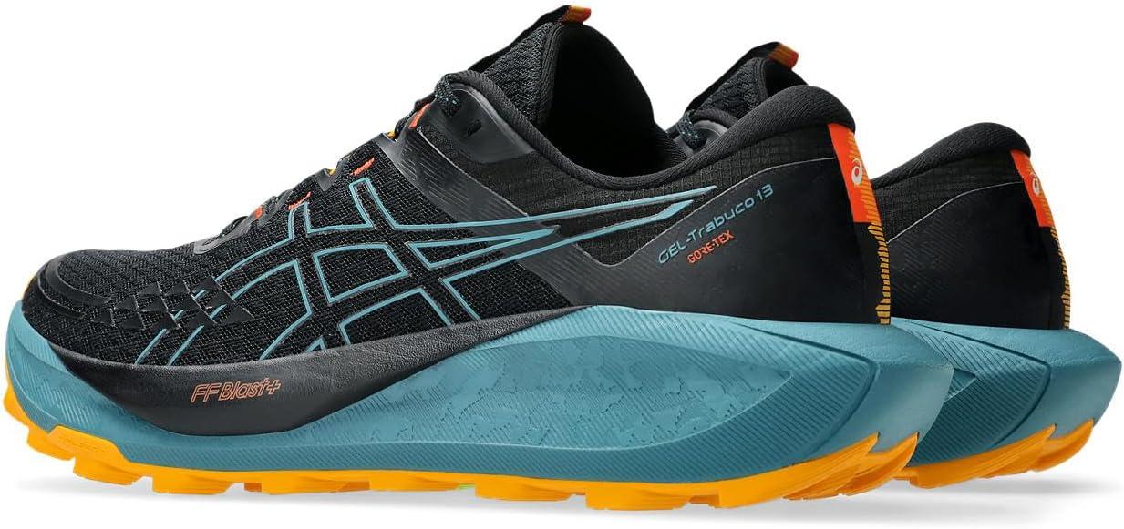 image:imageASICS Mens GelNimbus 27 Running ShoesBlack Atlantis Blue