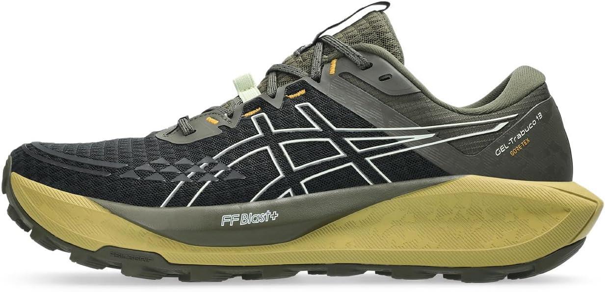 image:imageASICS Mens GelNimbus 27 Running ShoesBlack Whisper Green