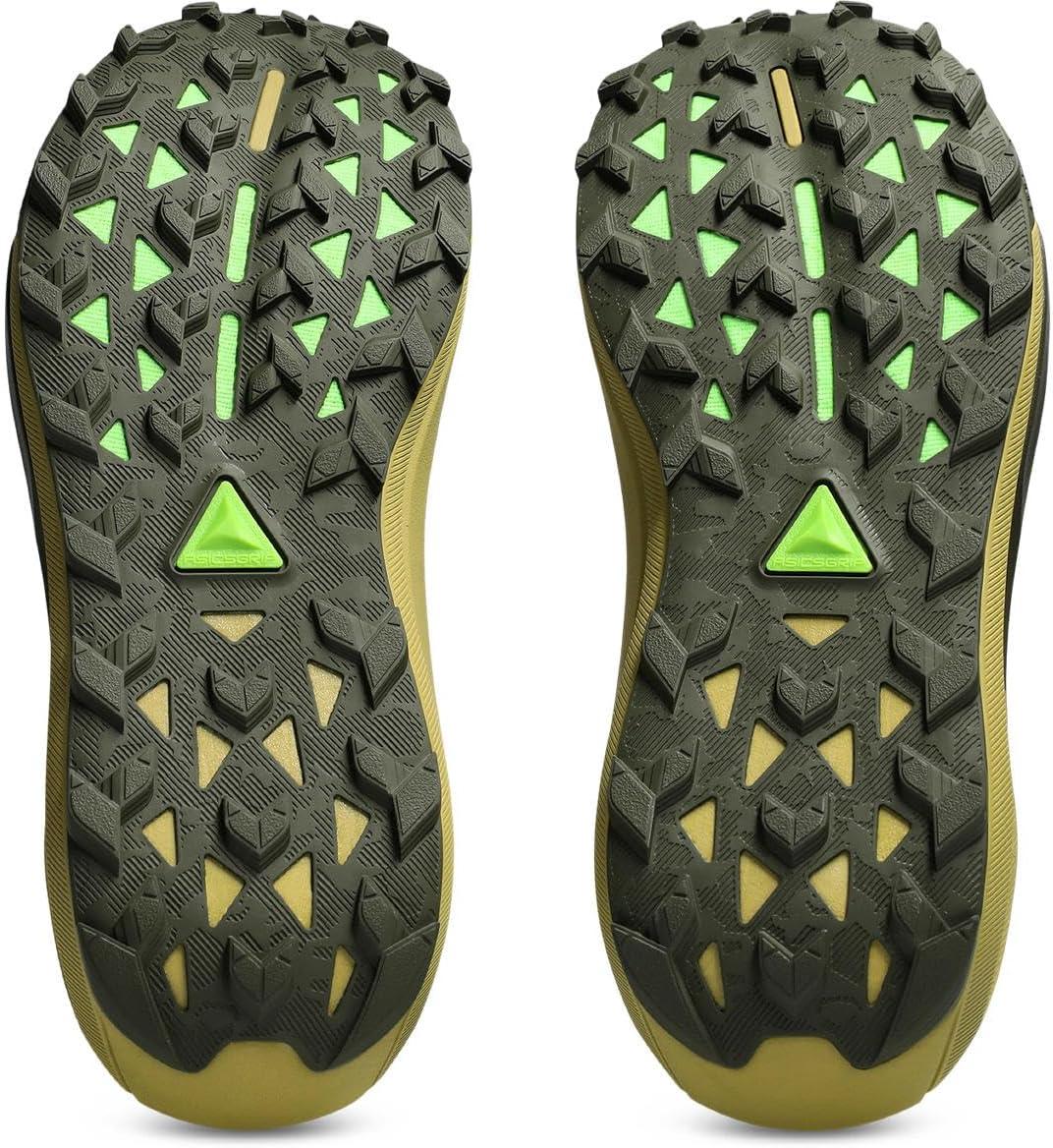 image:imageASICS Mens GelNimbus 27 Running ShoesBlack Whisper Green