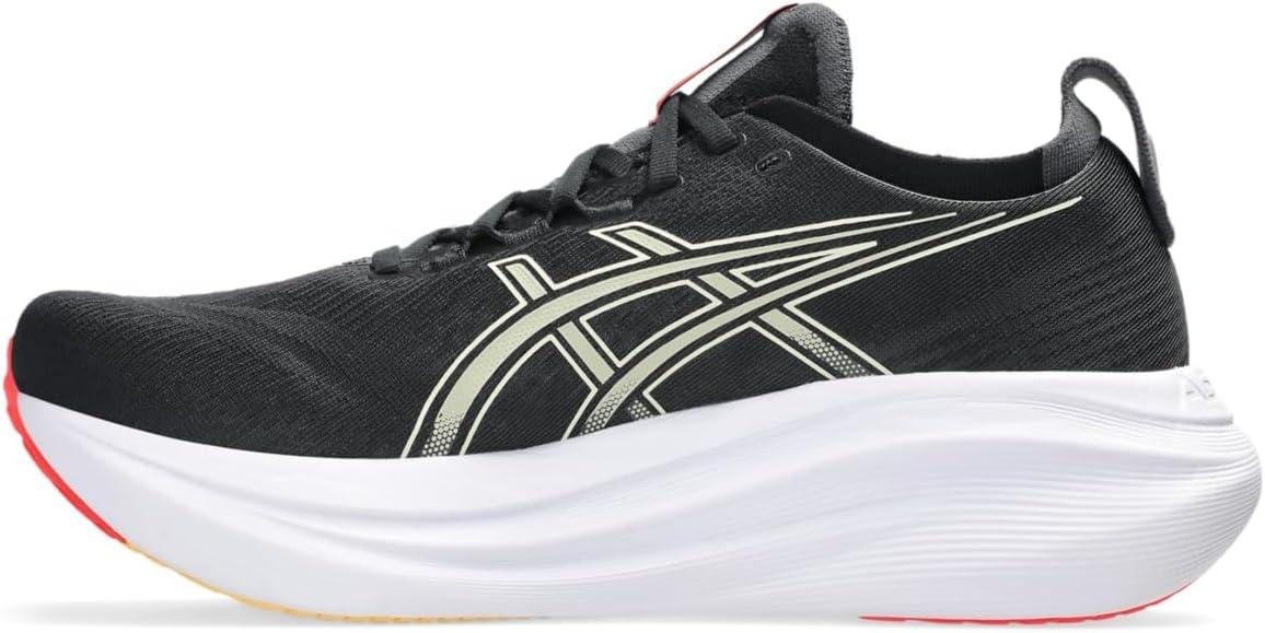 image:imageASICS Mens GelNimbus 27 Running ShoesBlackKhaki