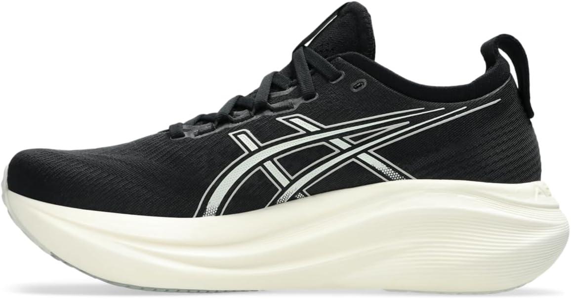 image:imageASICS Mens GelNimbus 27 Running ShoesBlackLake Grey