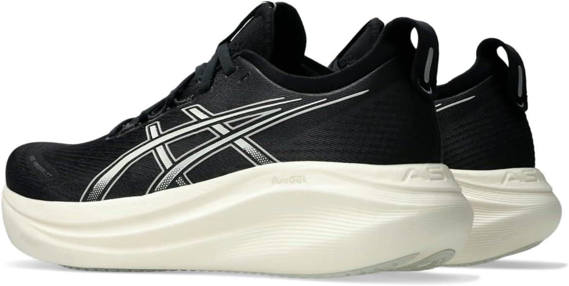 image:imageASICS Mens GelNimbus 27 Running ShoesBlackLake Grey