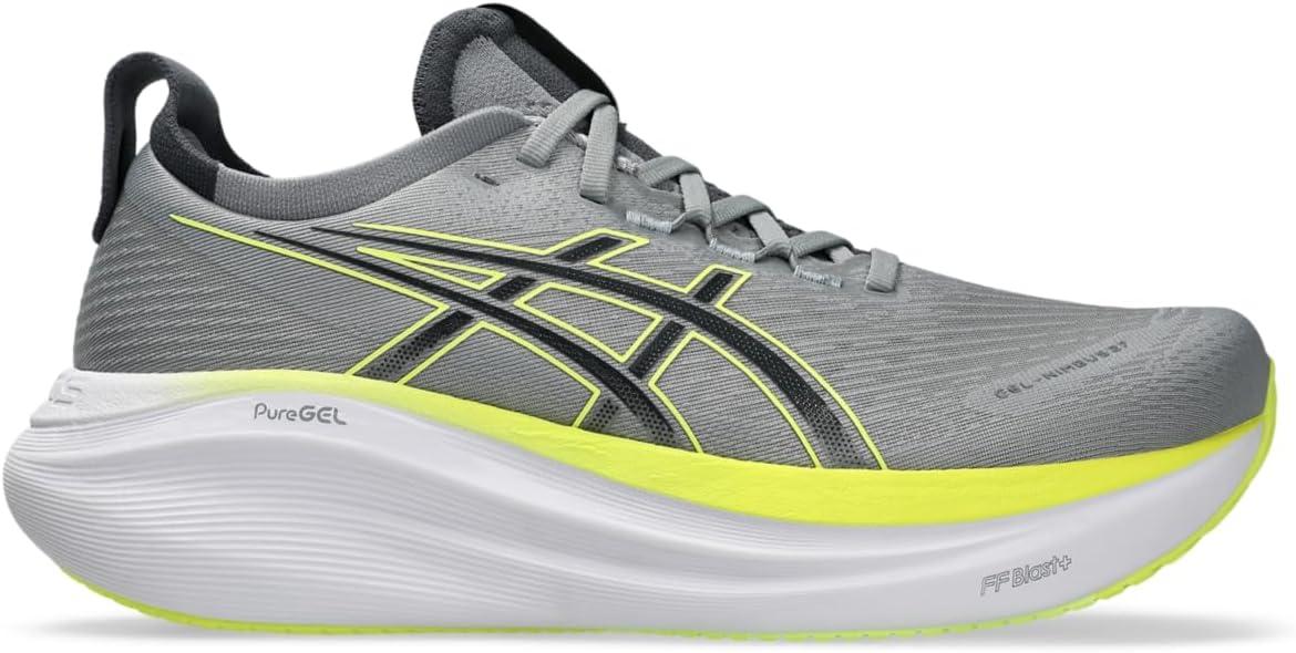 image:imageASICS Mens GelNimbus 27 Running ShoesGravelCarrier Grey