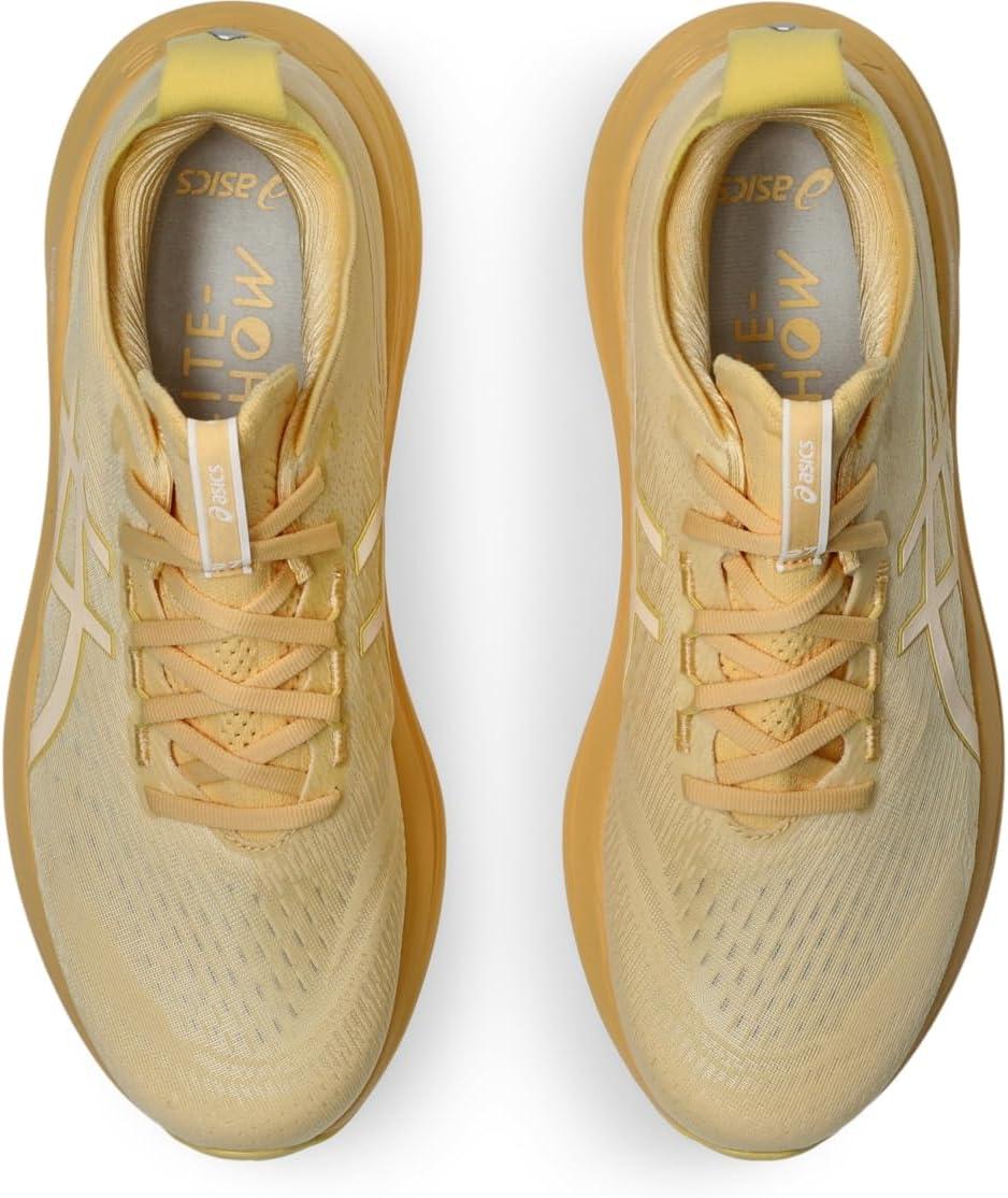 image:imageASICS Mens GelNimbus 27 Running ShoesLiteshowLight Orange