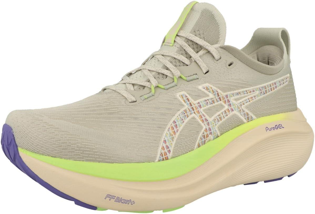 image:imageASICS Mens GelNimbus 27 Running ShoesNature Bathing Lime Green