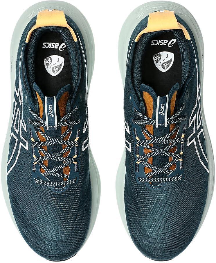 image:imageASICS Mens GelNimbus 27 Running ShoesNature Bathing Tranquil Teal