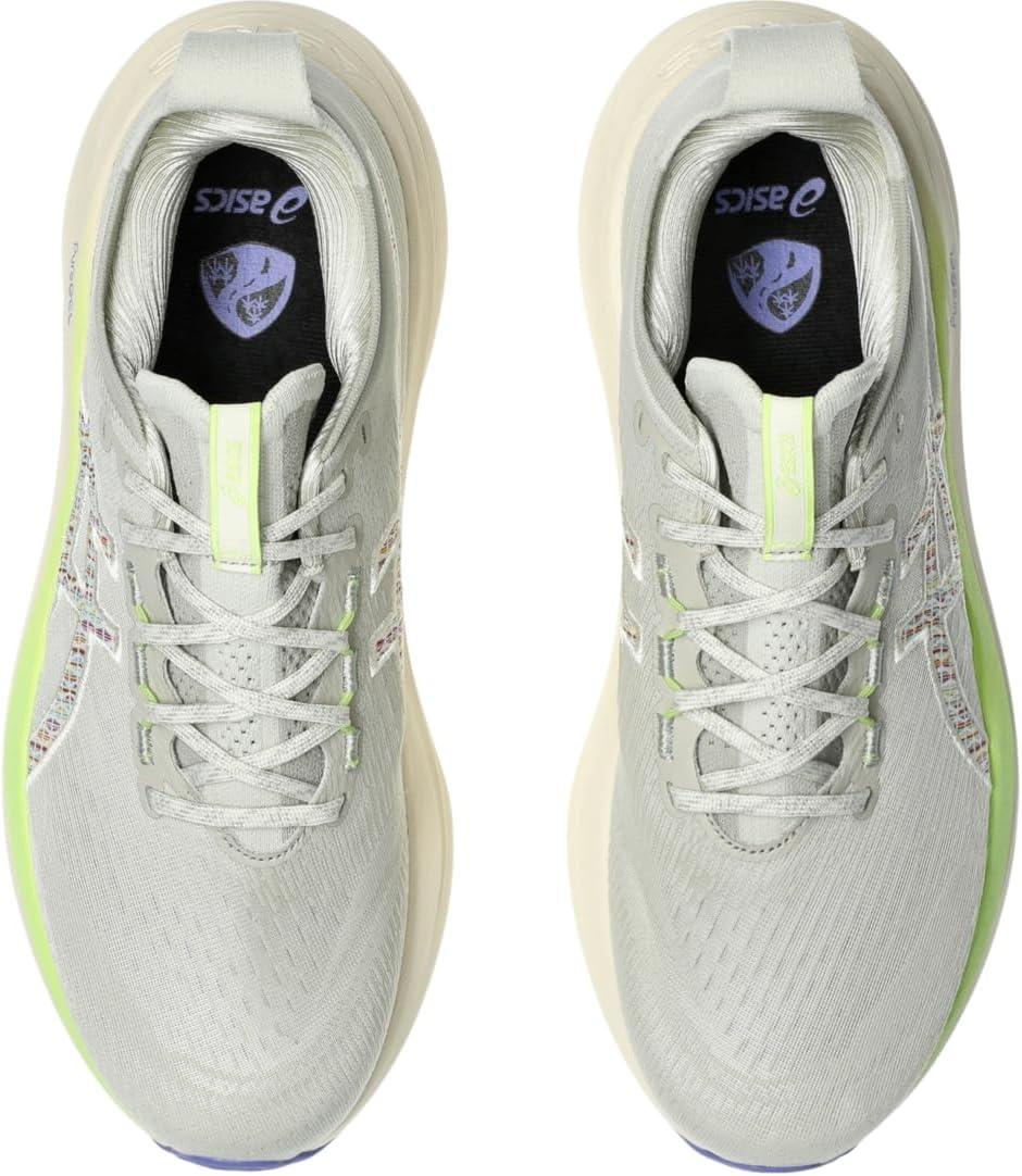 image:imageASICS Mens GelNimbus 27 Running ShoesNature BathingLime Green