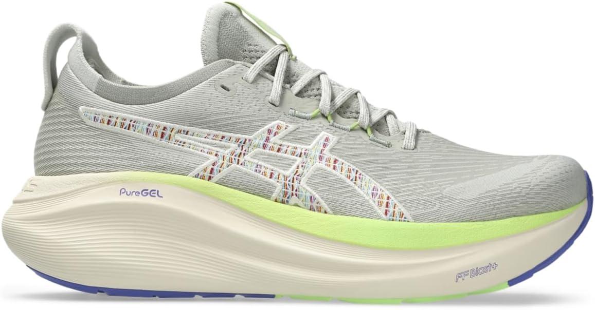 image:imageASICS Mens GelNimbus 27 Running ShoesNature BathingLime Green