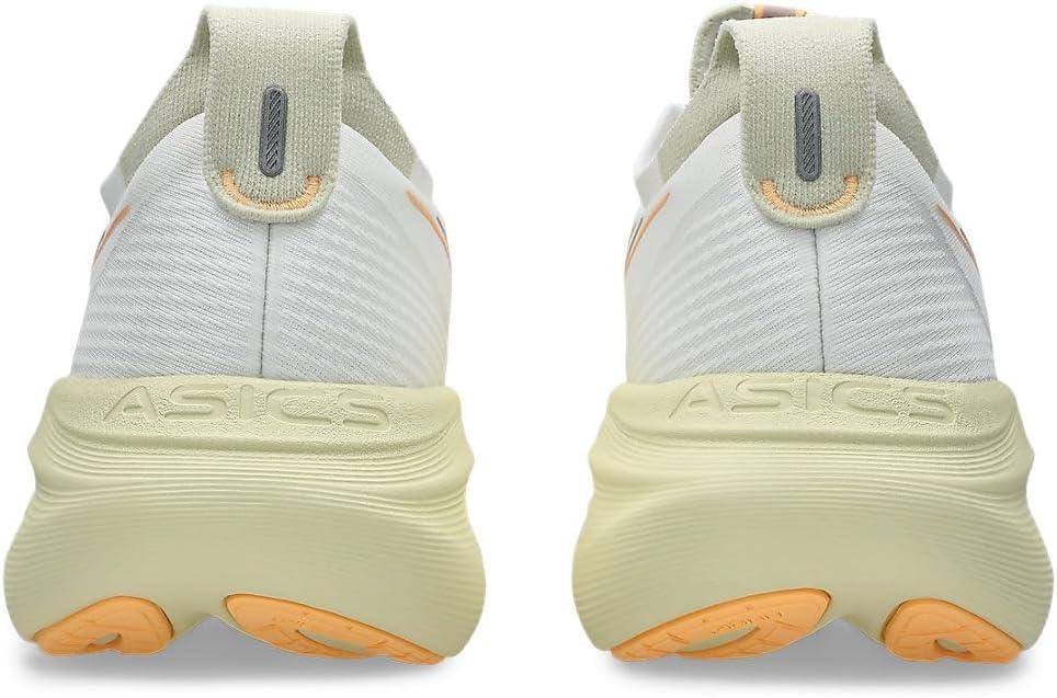 image:imageASICS Mens GelNimbus 27 Running ShoesWhite Fawn