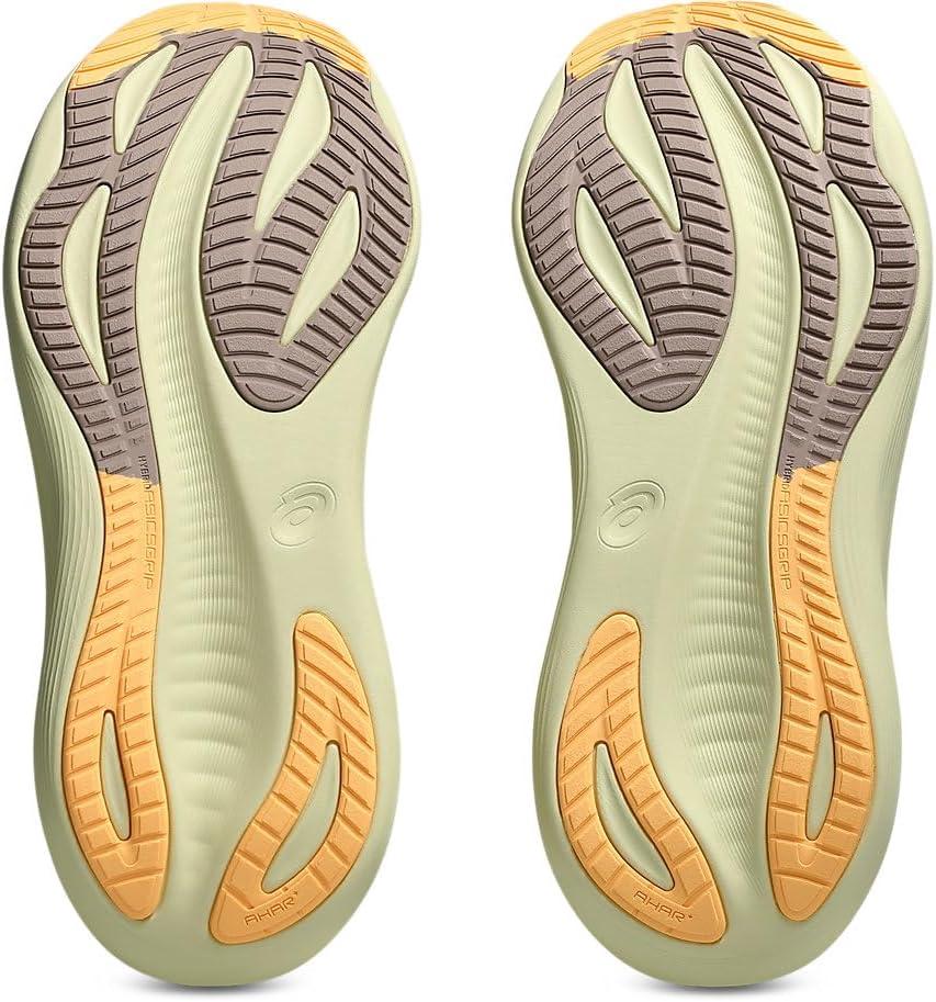 image:imageASICS Mens GelNimbus 27 Running ShoesWhite Fawn