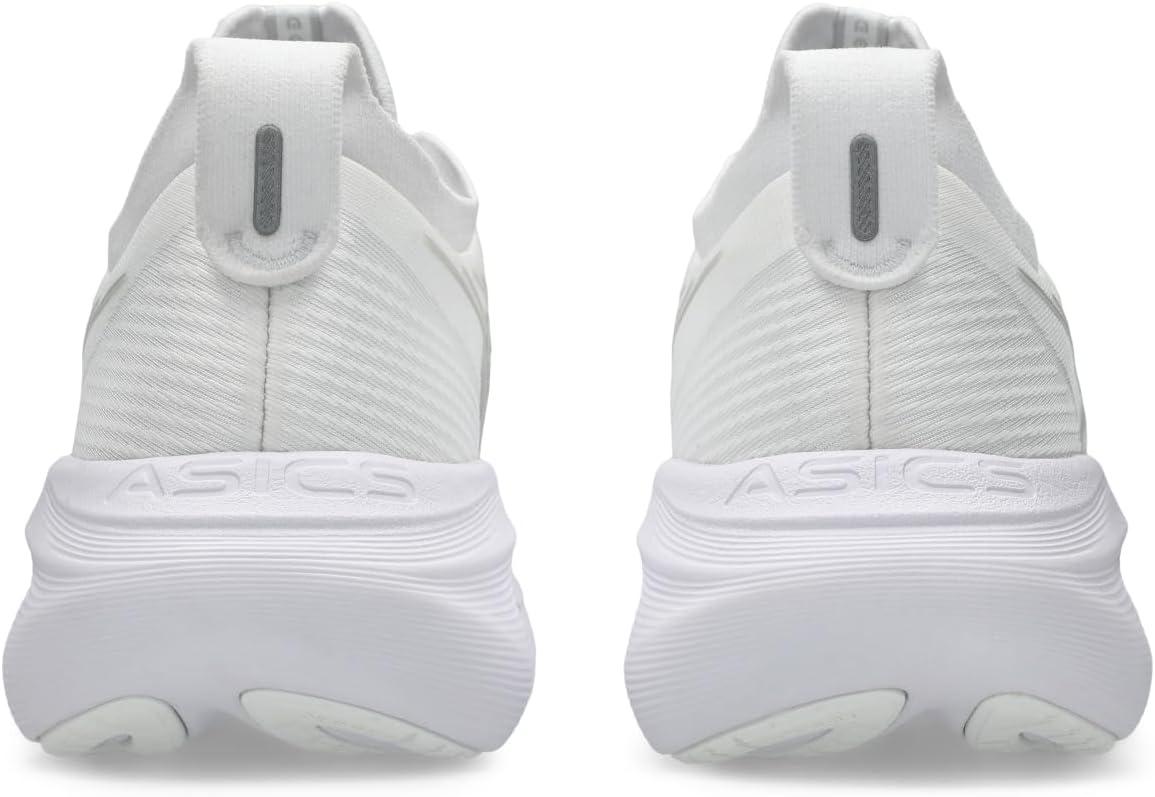 image:imageASICS Mens GelNimbus 27 Running ShoesWhiteGlacier Grey