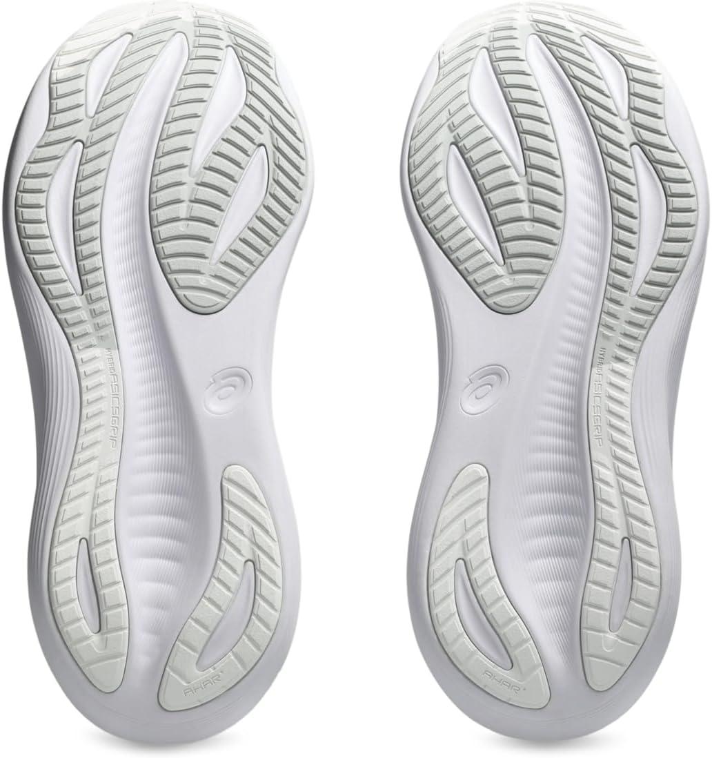 image:imageASICS Mens GelNimbus 27 Running ShoesWhiteGlacier Grey