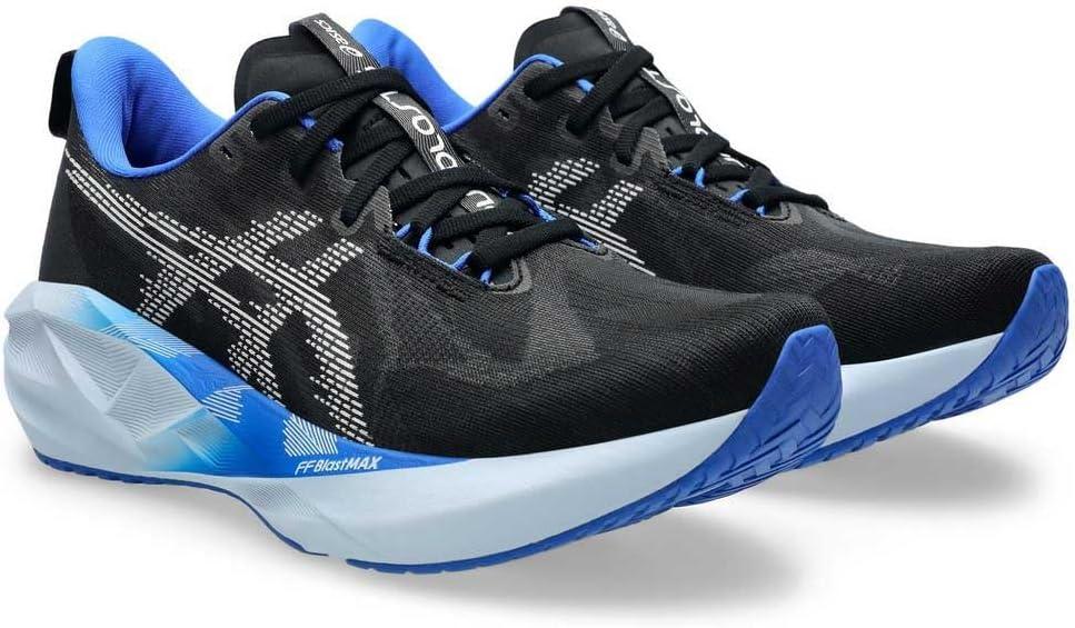 image:imageASICS Mens NOVABLAST 5 Running ShoesBlack White