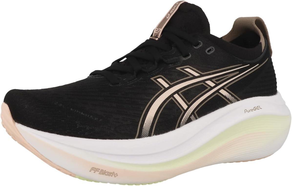image:imageASICS Womens GelNimbus 27 Running ShoeBlack Breeze