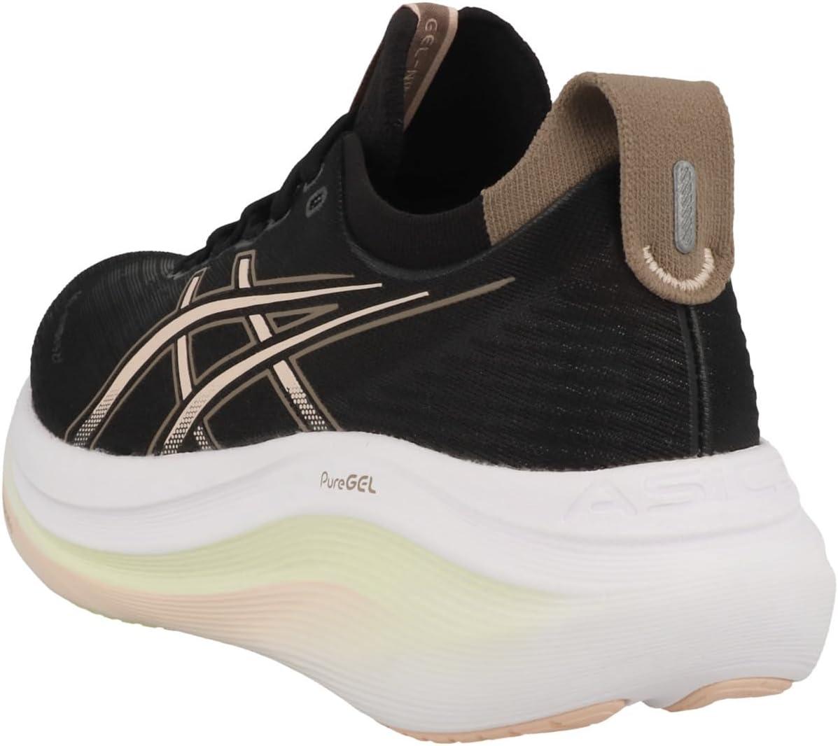 image:imageASICS Womens GelNimbus 27 Running ShoeBlack Breeze