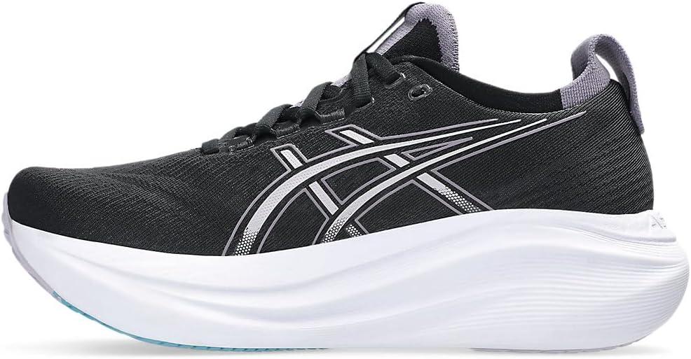 image:imageASICS Womens GelNimbus 27 Running ShoeBlack Dusk Violet