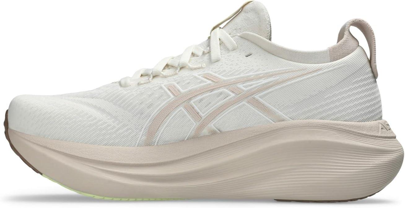 image:imageASICS Womens GelNimbus 27 Running ShoeCream Mineral Beige