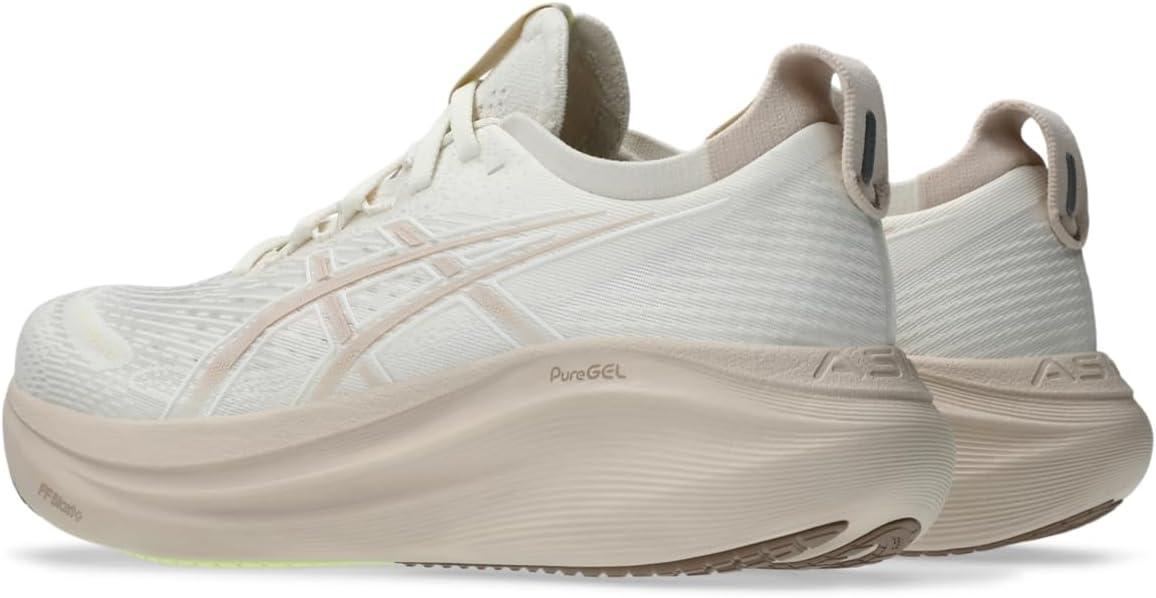 image:imageASICS Womens GelNimbus 27 Running ShoeCreamMineral Beige